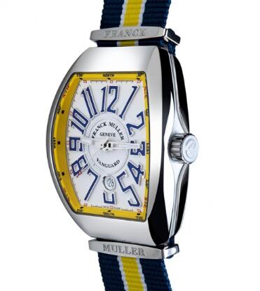 FRANCK MULLER V 45 SC DT LTD AC BLC Vanguard Mykonos Replica Watch